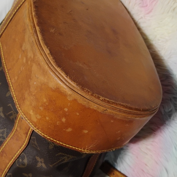 FLASH SALE! Auth Louis Vuitton Randomne Monogram Vintage Backpack W Pouch/Tag - Picture 7 of 16